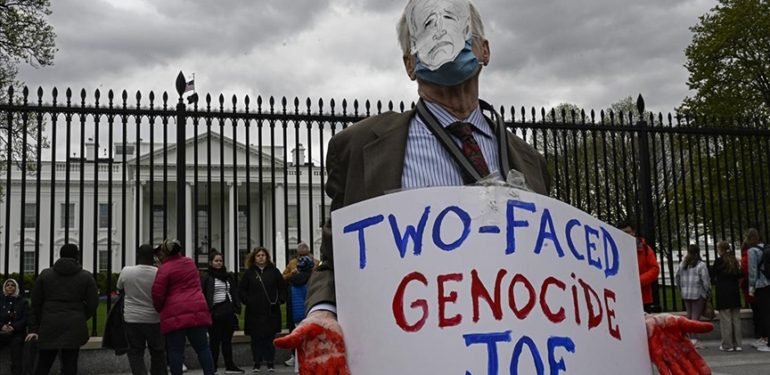 Amerika Israil Protesto