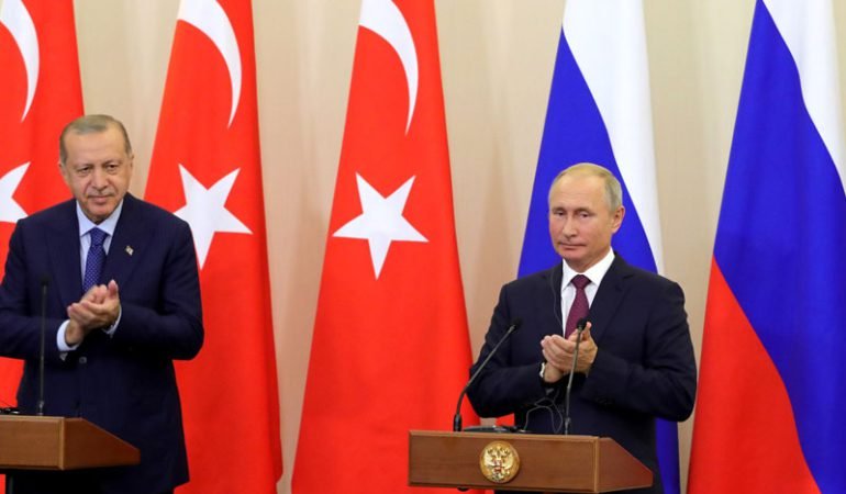 Cumhurbaşkanı Erdoğan, Rusya Devlet Başkanı Putin ile görüştü 6 Erdogan_Putin