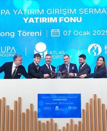Borsa İstanbul’da Atlas Portföy Avrupa Yatırım Girişim Sermayesi Yatırım Fonu İşlem Görmeye Başladı 9 Avrupa Yatirim Holding Gong Toreni