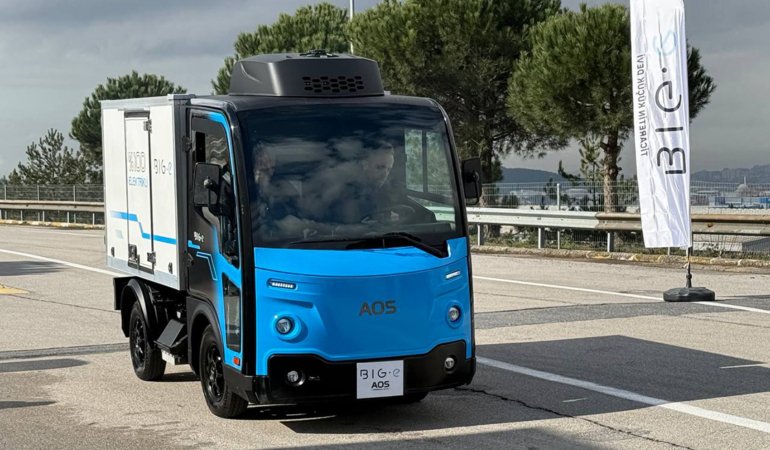 Anadolu Isuzu'nun elektrikli küçük kamyonu BIG.e'nin seri üretimi başladı