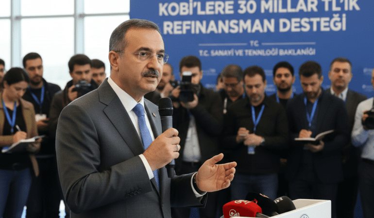Bakan Kacır Duyurdu: KOBİ'lere 30 Milyar TL'lik Refinansman Desteği 1 Bakan-Kacir-Duyurdu-KOBIlere-30-Milyar-TLlik-Refinansman-Destegi-gemini