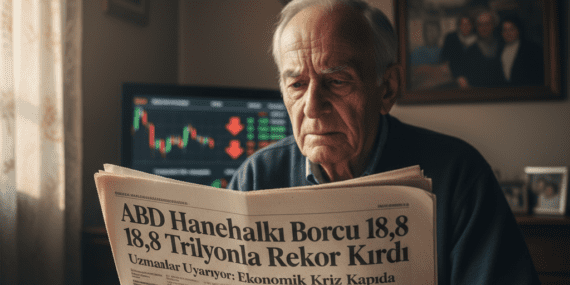ABD Hanehalkı Borcu 18,8 Trilyon Dolarla Rekor Kırdı