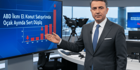 ABD İkinci El Konut Satışlarında Ocak Ayında Sert Düşüş