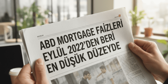 ABD Mortgage Faizleri Eylül 2022’den Beri En Düşük Düzeyde