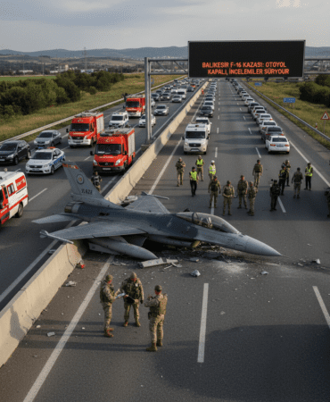 Balıkesir'deki F-16 Kazası: Otoyol Kapalı, İncelemeler Sürüyor 2 Balikesirdeki-F-16-Kazasi-Otoyol-Kapali-Incelemeler-Suruyor-gemini