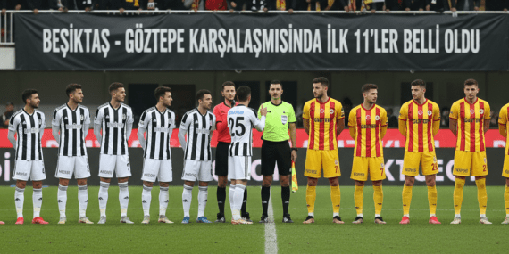 Beşiktaş – Göztepe Karşılaşmasında İlk 11’ler Belli Oldu