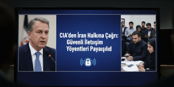CIA’den İran Halkına Çağrı: Güvenli İletişim Yöntemleri Paylaşıldı