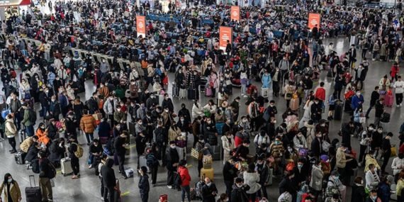 Çin’de Çunyün Rekoru: Bir Günde 353 Milyon Seyahat