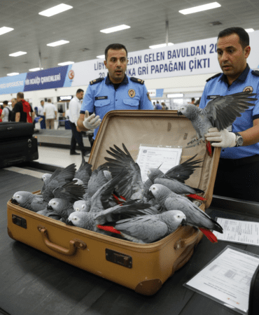 Libyadan-Gelen-Bavuldan-20-Afrika-Gri-Papagani-Cikti-gemini