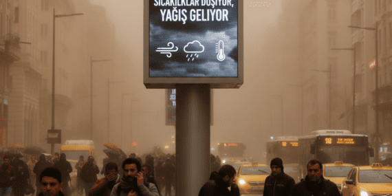 Lodos ve Toz Uyarısı: Sıcaklıklar Düşüyor, Yağış Geliyor
