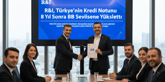 R&I, Türkiye’nin Kredi Notunu 8 Yıl Sonra BB Seviyesine Yükseltti
