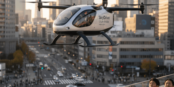 SkyDrive Uçan Araba Tokyo’da Uçtu: Hedef 2028