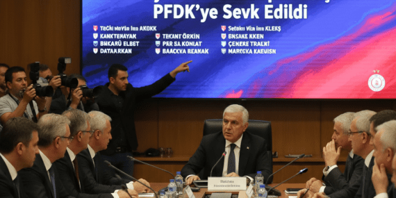 TFF Duyurdu: 11 Kulüp ve Başkanlar PFDK’ye Sevk Edildi