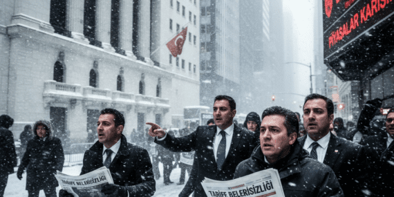 Tarife Belirsizliği ve Kar Fırtınası Wall Street’i Vurdu