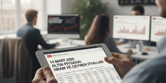14 Mart 2026 Altın Piyasası: Gram ve Çeyrek Fiyatları