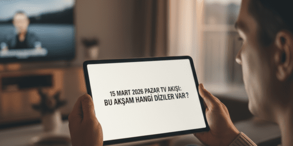 15 Mart 2026 Pazar TV Akışı: Bu Akşam Hangi Diziler Var?