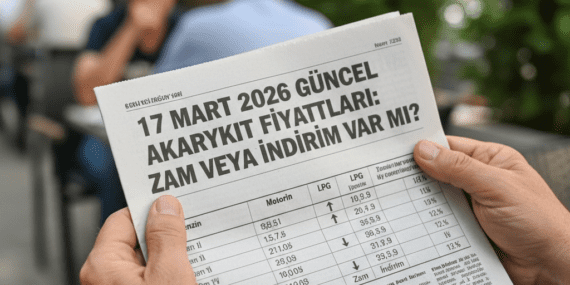 17 Mart 2026 Güncel Akaryakıt Fiyatları: Zam veya İndirim Var Mı?