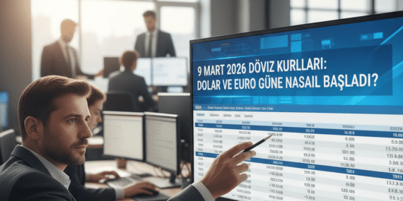 9 Mart 2026 Döviz Kurları: Dolar ve Euro Güne Nasıl Başladı?