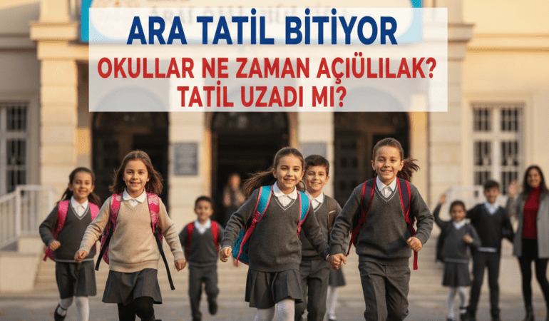 Ara Tatil Bitiyor: Okullar Ne Zaman Açılacak, Tatil Uzadı Mı? 1 Ara-Tatil-Bitiyor-Okullar-Ne-Zaman-Acilacak-Tatil-Uzadi-Mi-gemini