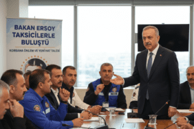 Bakan-Ersoy-taksicilerle-bulustu-Korsana-onlem-ve-yeni-hat-talebi-gemini