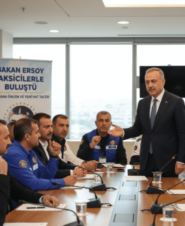 Bakan-Ersoy-taksicilerle-bulustu-Korsana-onlem-ve-yeni-hat-talebi-gemini