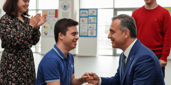 Bakan Işıkhan’dan Down Sendromlu Bireylere Destek