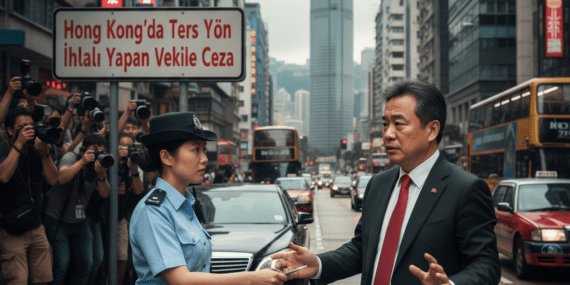 Hong Kong’da Ters Yön İhlali Yapan Vekile Ceza