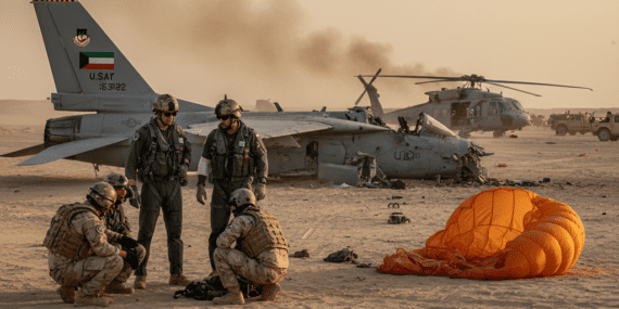 Kuveyt’te ABD Savaş Uçakları Düştü: Mürettebat Kurtuldu