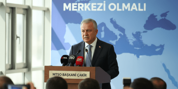 MTSO Başkanı Çakır: Mersin Yeni Tedarik Zincirinin Merkezi Olmalı