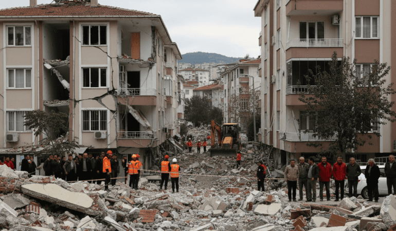 Mersinde-Heyelan-Evler-Hasar-Gordu-Ataturk-Caddesi-Kapatildi-gemini