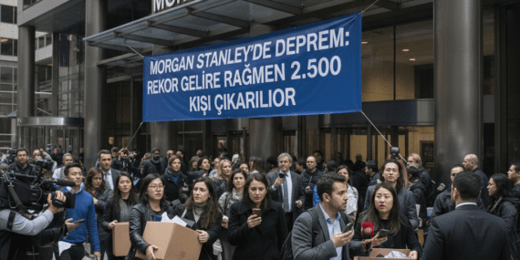 Morgan Stanley’de Deprem: Rekor Gelire Rağmen 2.500 Kişi Çıkarılıyor
