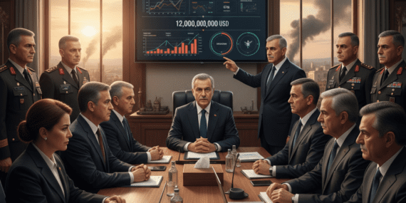 Orta Doğu Savaşı Gölgesinde Merkez’den 12 Milyar Dolarlık Savunma