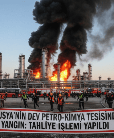 Rusyanin-Dev-Petro-Kimya-Tesisinde-Yangin-Tahliye-Islemi-Yapildi-gemini