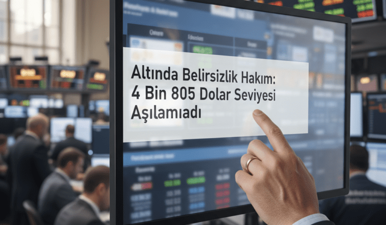 Altında Belirsizlik Hakim: 4 Bin 805 Dolar Seviyesi Aşılamadı 4 Altinda-Belirsizlik-Hakim-4-Bin-805-Dolar-Seviyesi-Asilamadi-gemini