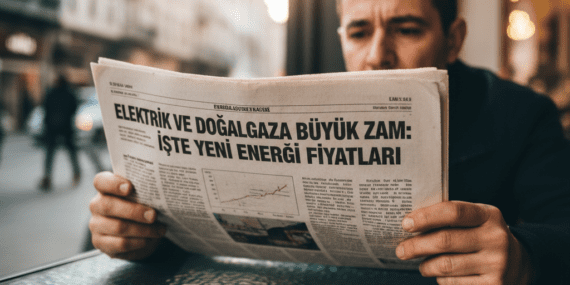 Elektrik ve Doğalgaza Büyük Zam: İşte Yeni Enerji Fiyatları