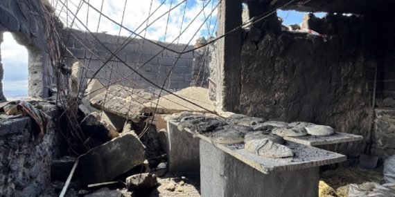 Fırının tavanı çöktü, ekmek yapan kadın öldü