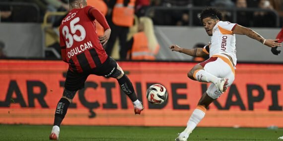 Galatasaray Gençlerbirliği'ni 2-1 mağlup etti