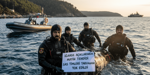 İğneada Açıklarında Mayın Tehdidi: SAS Timleri Tarafından Yok Edildi