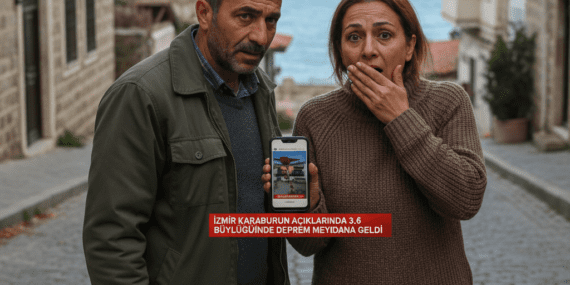 İzmir Karaburun Açıklarında 3.6 Büyüklüğünde Deprem Meydana Geldi