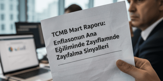 TCMB Mart Raporu: Enflasyonun Ana Eğiliminde Zayıflama Sinyalleri