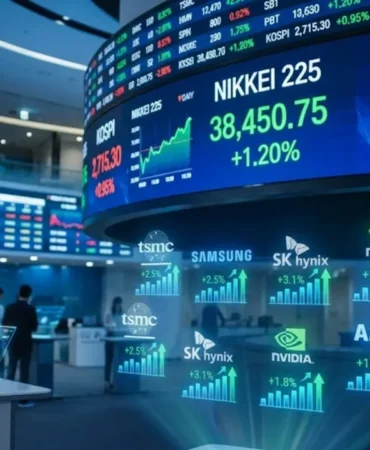 Asya-Borsalari-Yapay-Zeka-Hisseleriyle-Rekora-Kosuyor-featured