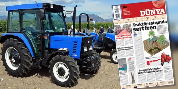 Türkiye Taşıt Pazarı Daralma­dı: Traktör ve Motosiklet Satışları Sert Düştü