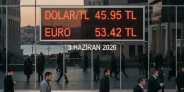 Dolar/TL 45.95 TL, Euro 53.42 TL (3 Haziran 2026) 3 DolarTL-45.95-TL-Euro-53.42-TL-3-Haziran-2026