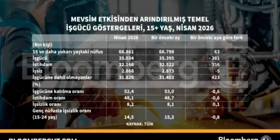 Türkiye İşgücü Piyasası: Mevsim Etkisi Arındırılmış Göstergeler
