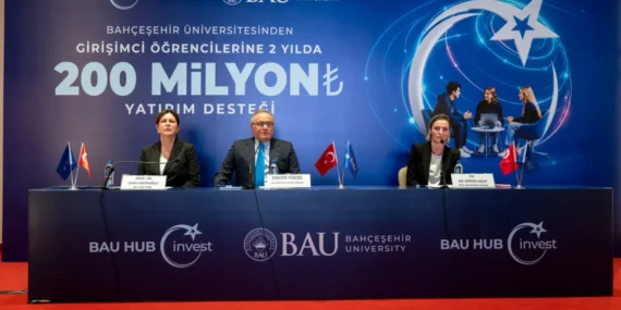 BAU'dan girişimcilerin 2 yılda 200 milyon TL'ye varan yatırım desteği