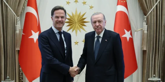 Cumhurbaşkanı Erdoğan NATO Genel Sekreteri Rutte'yi kabul etti