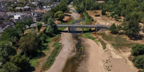 Fransa'da derelerin yüzde 25'i kuruduğu bildirildi