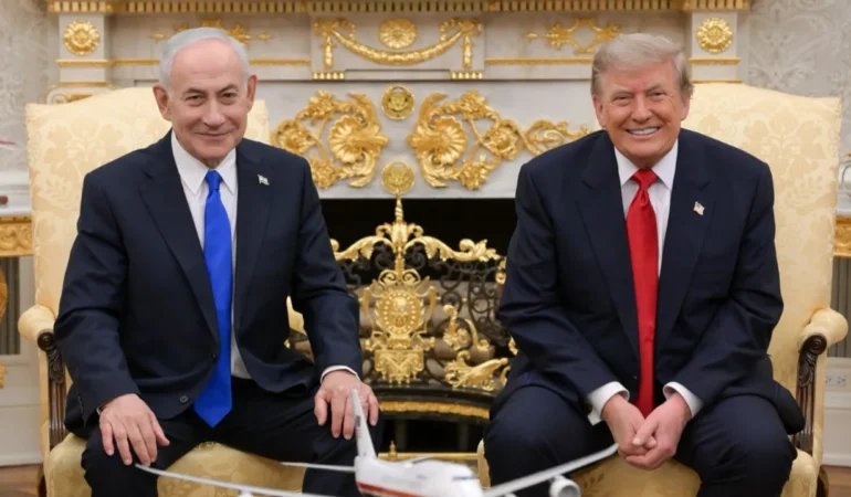 Trump ile Netanyahu bir araya geldi: Zirvede Türkiye ve İran başlıkları öne çıktı 1 Trump-ile-Netanyahu-bir-araya-geldi-Zirvede-Turkiye-ve-Iran-basliklari-one-cikti-featured