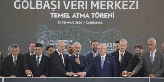"Türkiye'nin yeni dijital kalesi olacak": TÜRKSAT Gölbaşı Veri Merkezinin temeli törenle atıldı