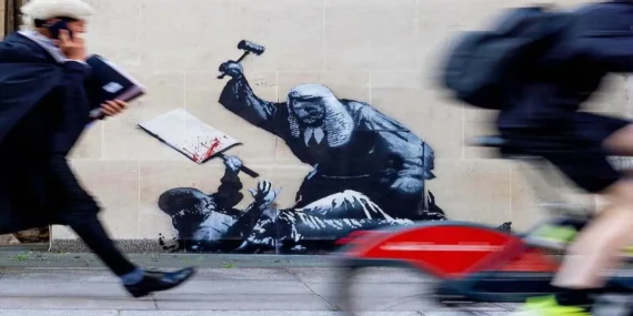 Banksy'nin eserleri Londra'ya pahalıya patladı: Kamu kasasından 150 bin sterlin çıktı